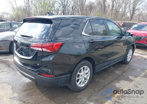 2022 Chevrolet Equinox Fwd Lt z USA, uszkodzony, nr VIN 3GNAXKEV3NL256697